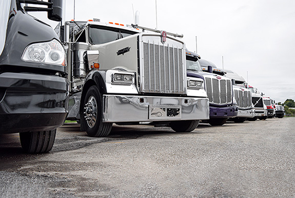 Used Truck Lineup at MHC Kenworth