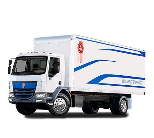 Kenworth K270 K370 commercial battery electric truck